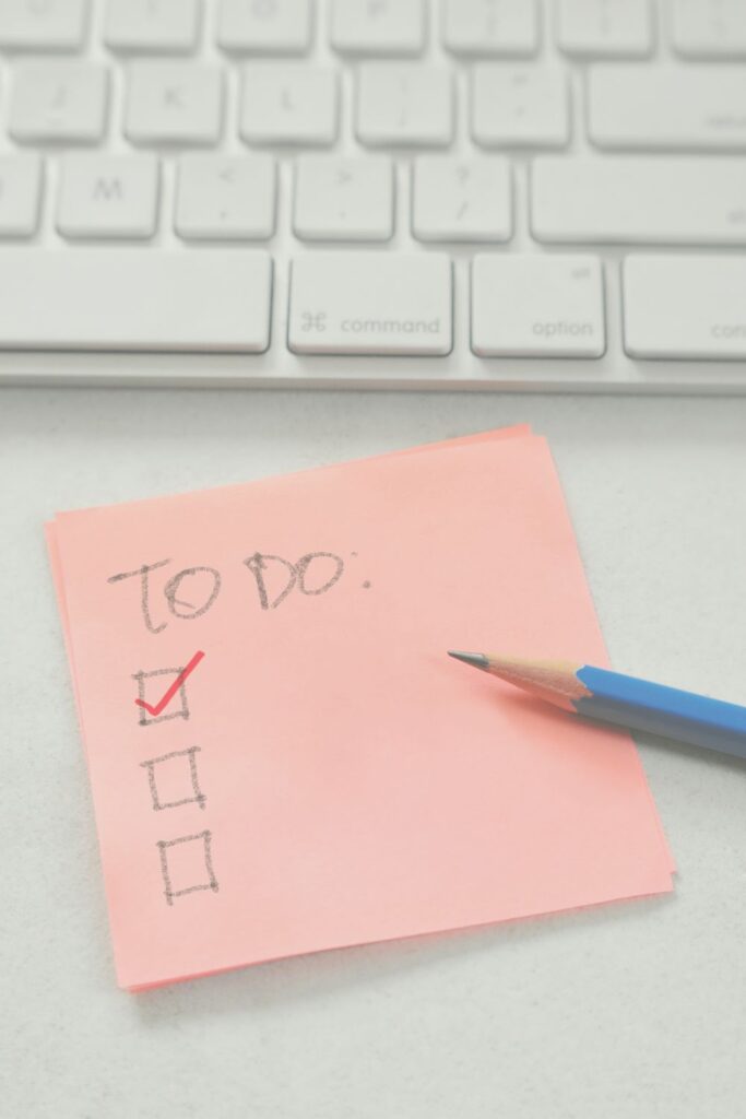 to do list